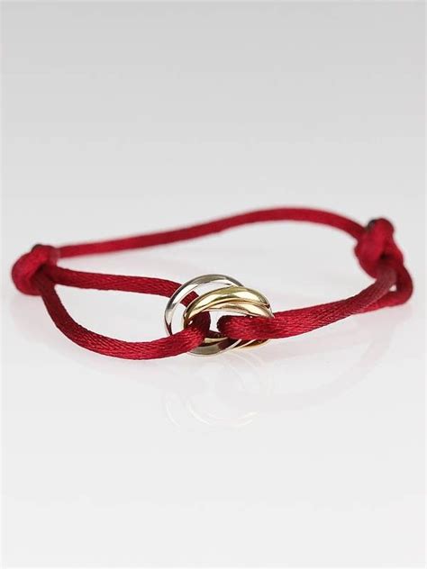 cartier friendship bracelet - trinity bracelet cartier red.